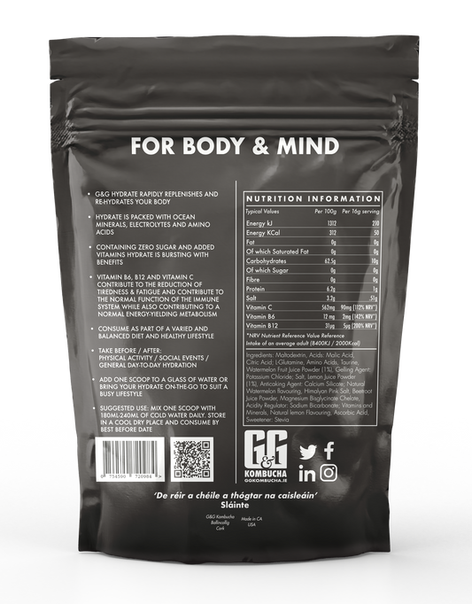 Hydrate Powder - Watermelon & Lemon