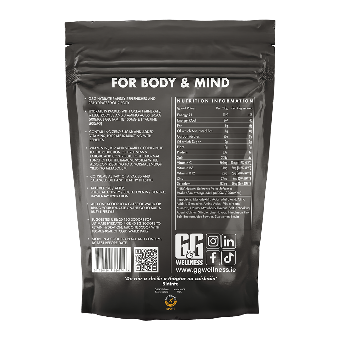 Hydrate Powder - Strawberry & Lime