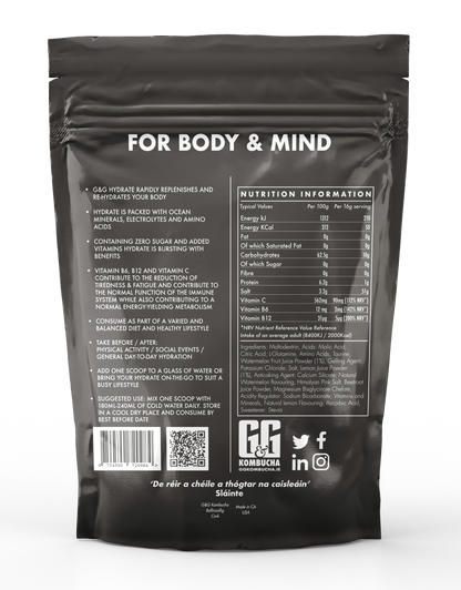 Hydrate Powder - Watermelon & Lemon