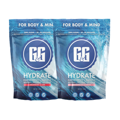 Hydrate Duo: Watermelon Lemon Wave & Strawberry Lime Burst