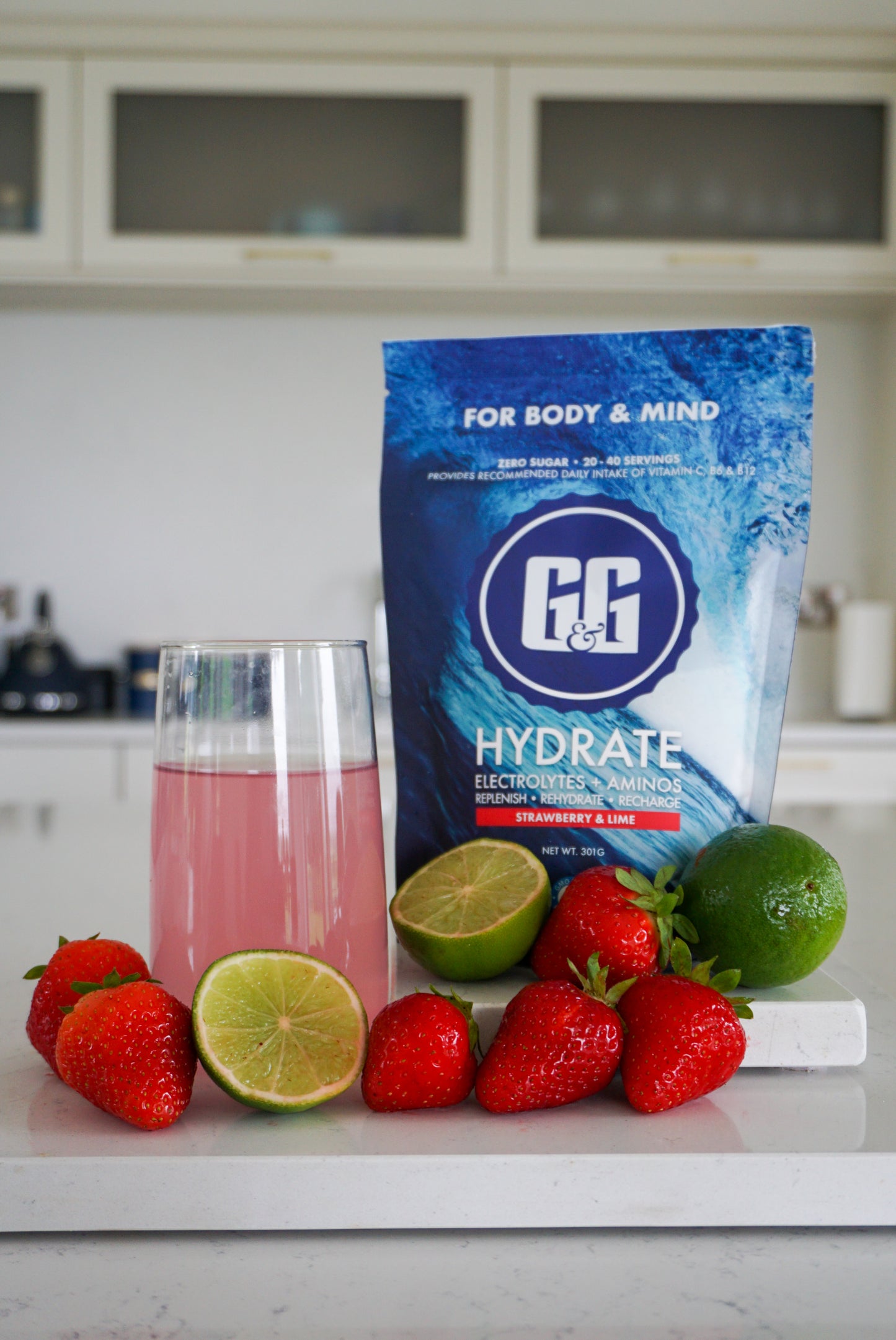 Hydrate Powder - Strawberry & Lime