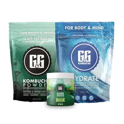 TRIO BUNDLE (G&G Hydrate, G&G Greens & G&G Kombucha)